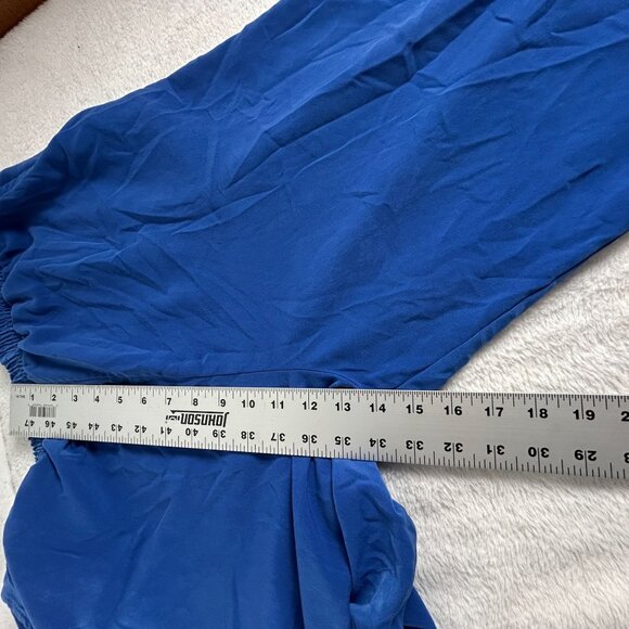 Vintage Saint Germain Paris Women Blue Embroidered Jacket Pants Two-Piece Set XL - Picture 16 of 16